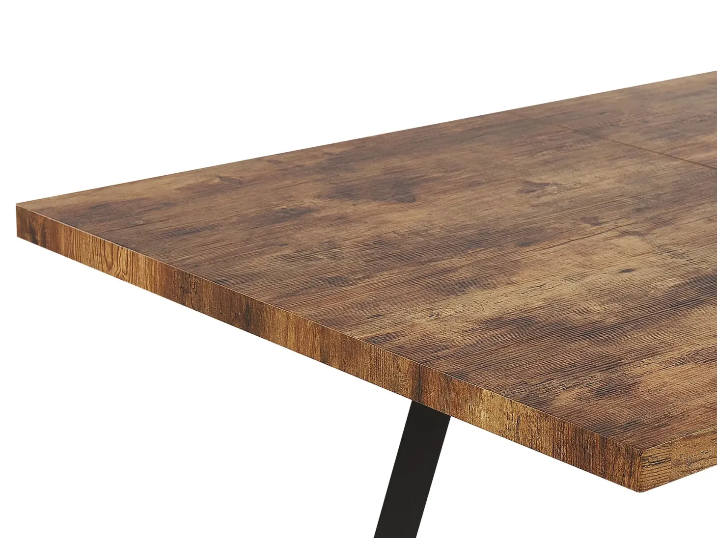 Spisebord med udtræk HARLOW Mørkebrun 140/180 cm 90 cm