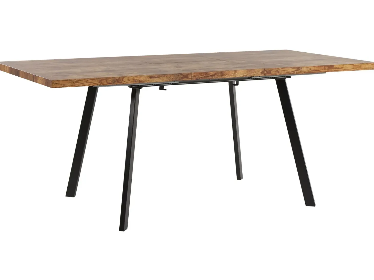 Spisebord med udtræk HARLOW Mørkebrun 140/180 cm 90 cm