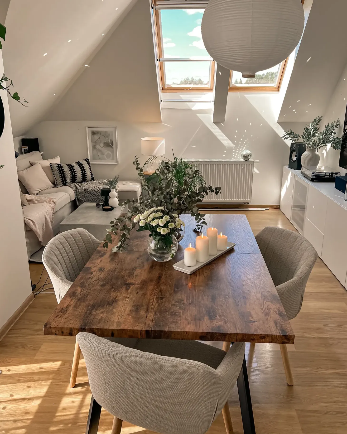 Spisebord med udtræk HARLOW Mørkebrun 140/180 cm 90 cm