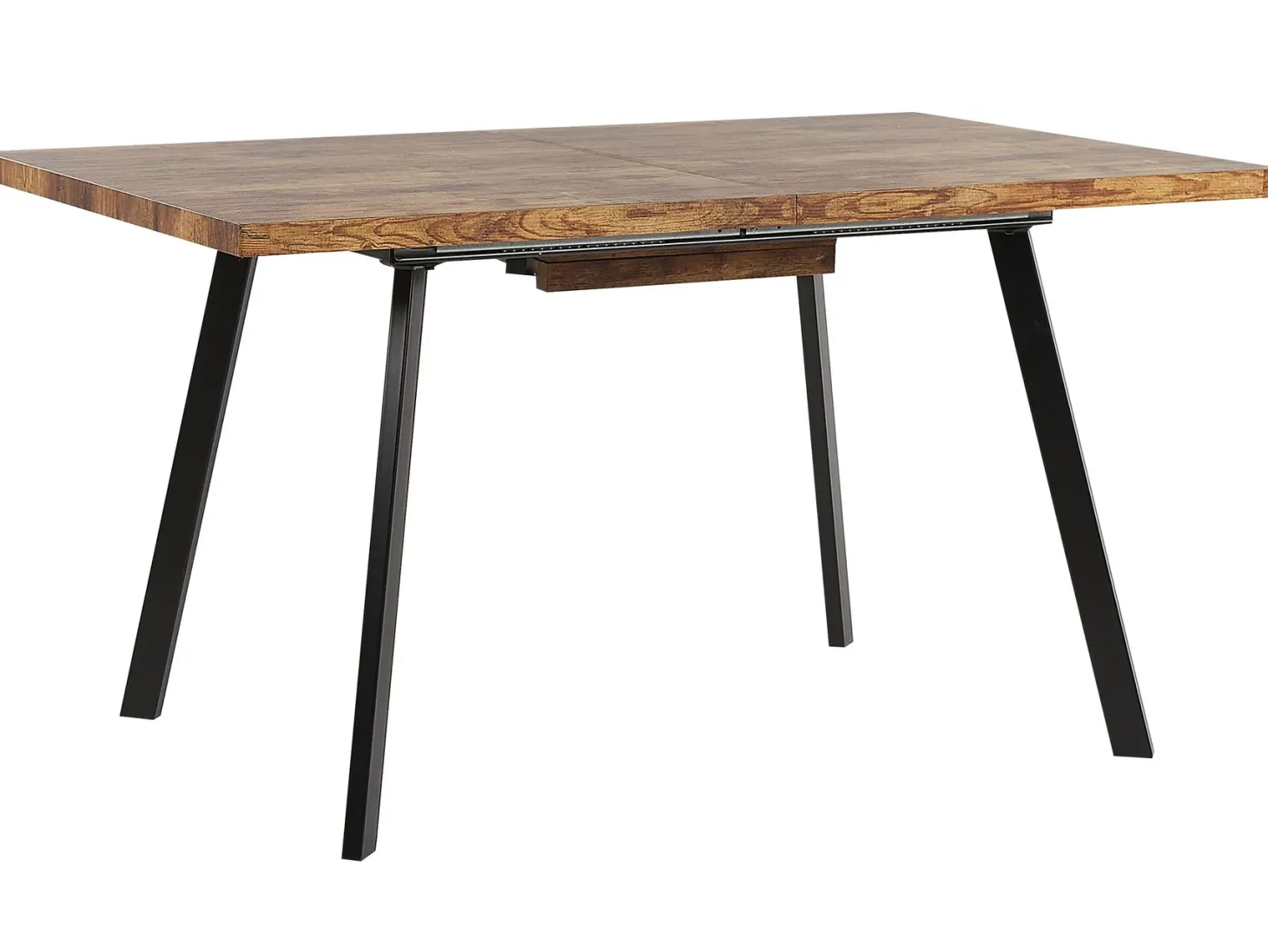 Spisebord med udtræk HARLOW Mørkebrun 140/180 cm 90 cm
