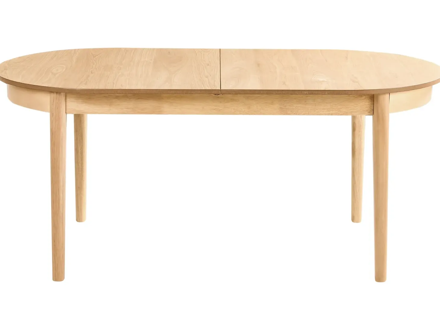 Spisebord med udtræk LARTO Lys ask 180/220 cm 90 cm