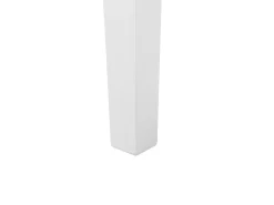Spisebord med udtræk LOUISIANA Lysebrun 120/160 cm 75 cm Træ