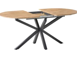Spisebord med udtræk MACQUARIE Brun 140/180 cm 90 cm