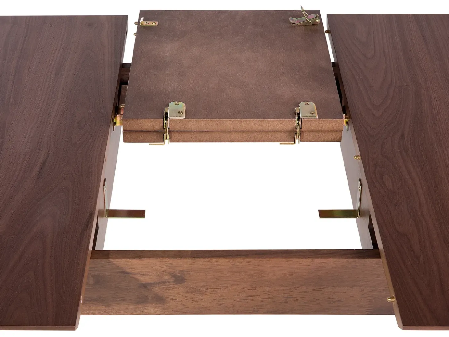 Spisebord med udtræk MADOX Mørk valnød 150/190 cm 90 cm