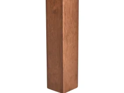 Spisebord med udtræk MADURA Mørk ask 160/240 cm 90 cm