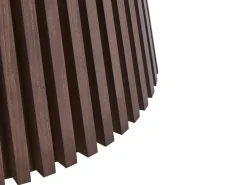 Spisebord med udtræk MOORE Mørk ask 120/160 cm 120 cm