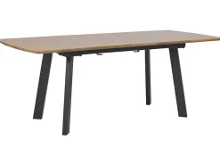 Spisebord med udtræk SALVADOR Mørkebrun 160/200 cm 90 cm