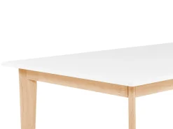 Spisebord med udtræk SOLA Hvid 140/180 cm 90 cm
