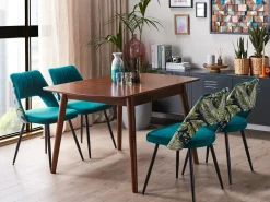 Spisebord med udtræk TOMS Mørkebrun 100/130 cm 80 cm