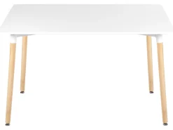 Spisebord NEWBERRY Hvid 120 cm 80 cm