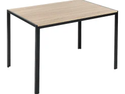 Spisebord NEWFIELD Lysebrun 120 cm 80 cm