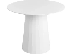 Spisebord PLATO Hvid 100 cm 100 cm Metal