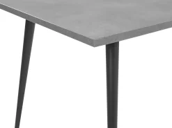 Spisebord SANTIAGO Grå betoneffekt 160 cm 80 cm