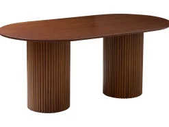 Spisebord SHERIDAN Mørk ask 180 cm 100 cm