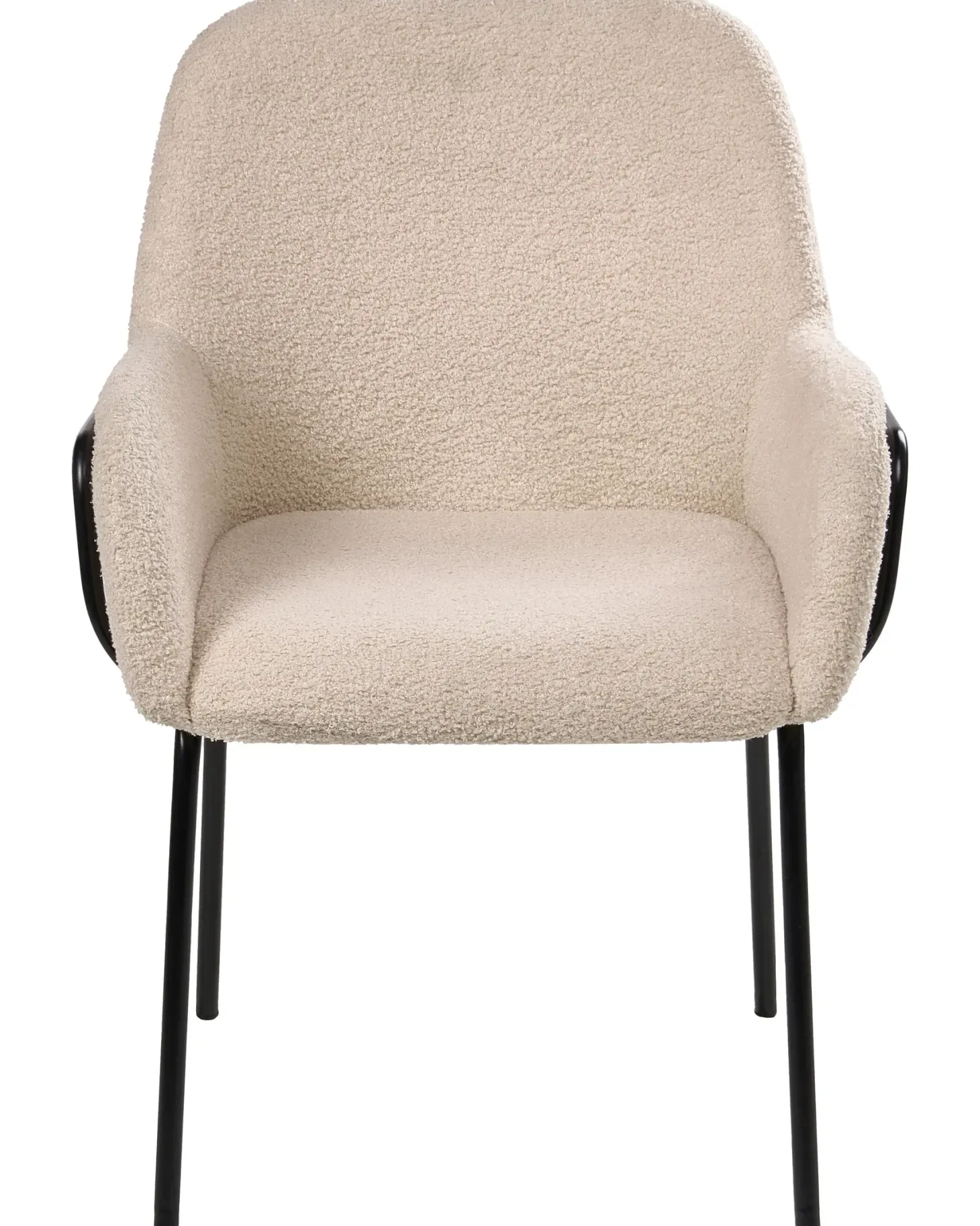 Spisebordsstol ALGONA Boucle Lys Beige