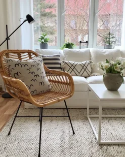 Spisebordsstol CANORA Rattan Naturlig
