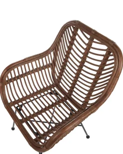 Spisebordsstol CANORA Rattan Brun