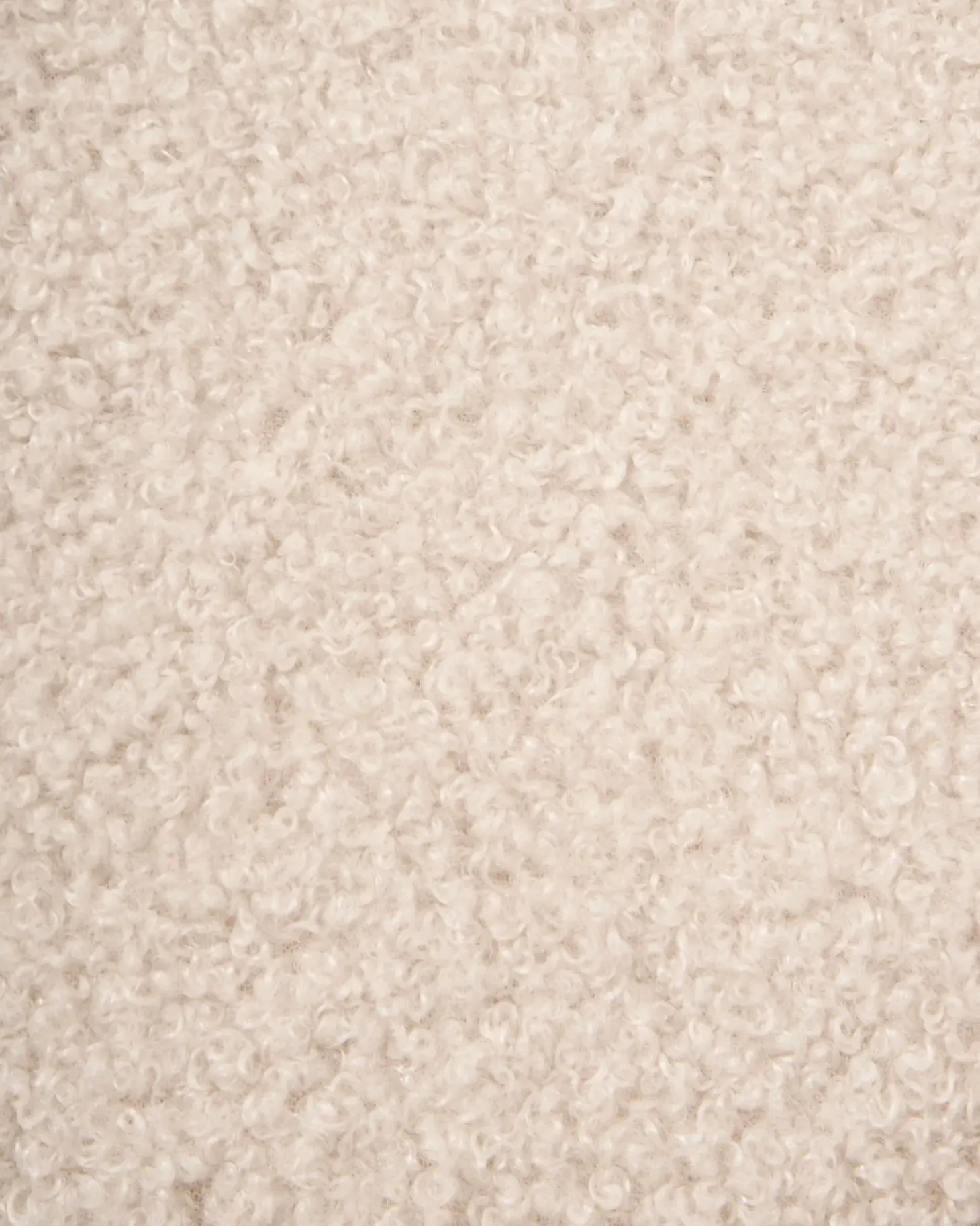 Spisebordsstol HAYDEN Boucle Lys Beige