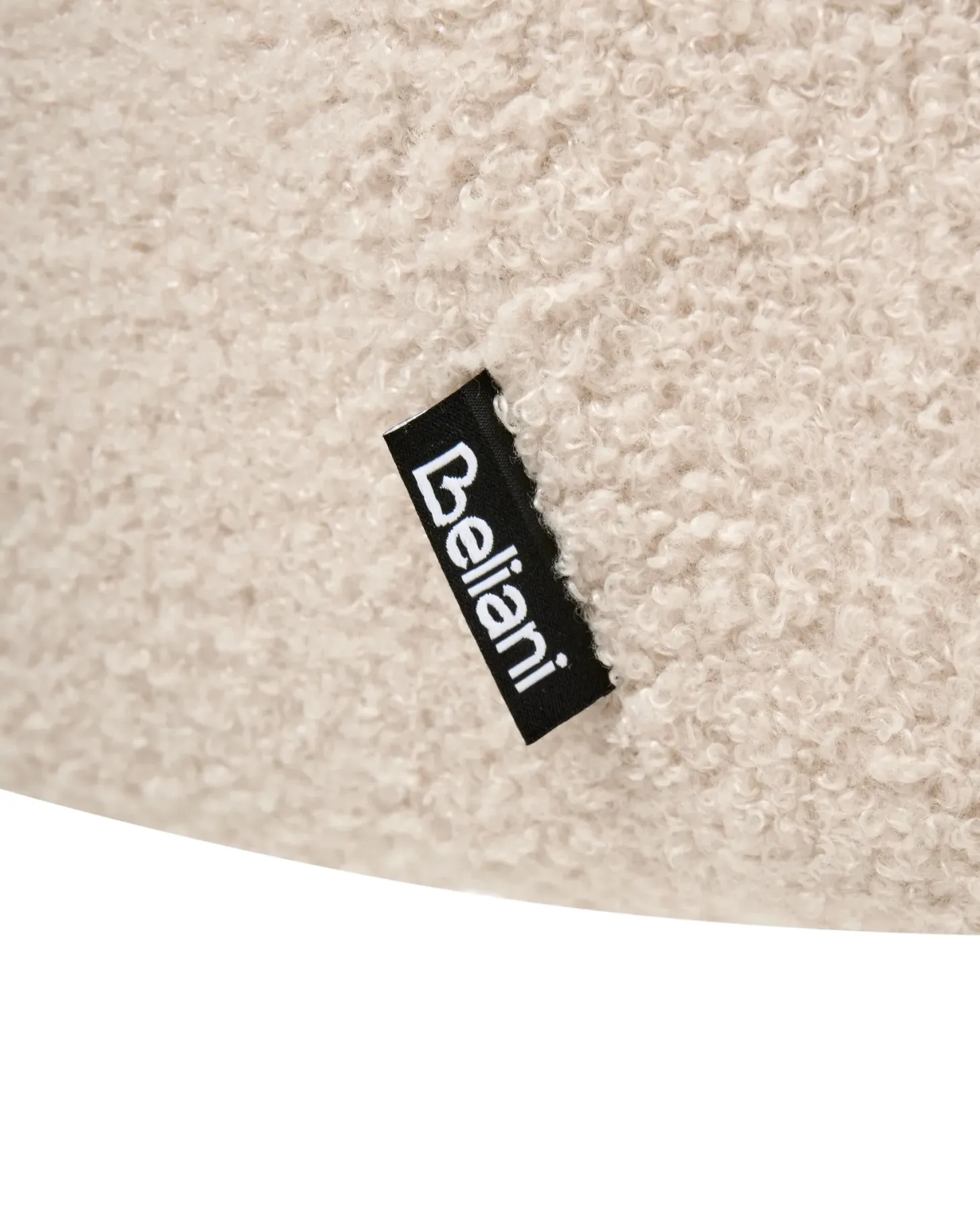 Spisebordsstol HAYDEN Boucle Lys Beige