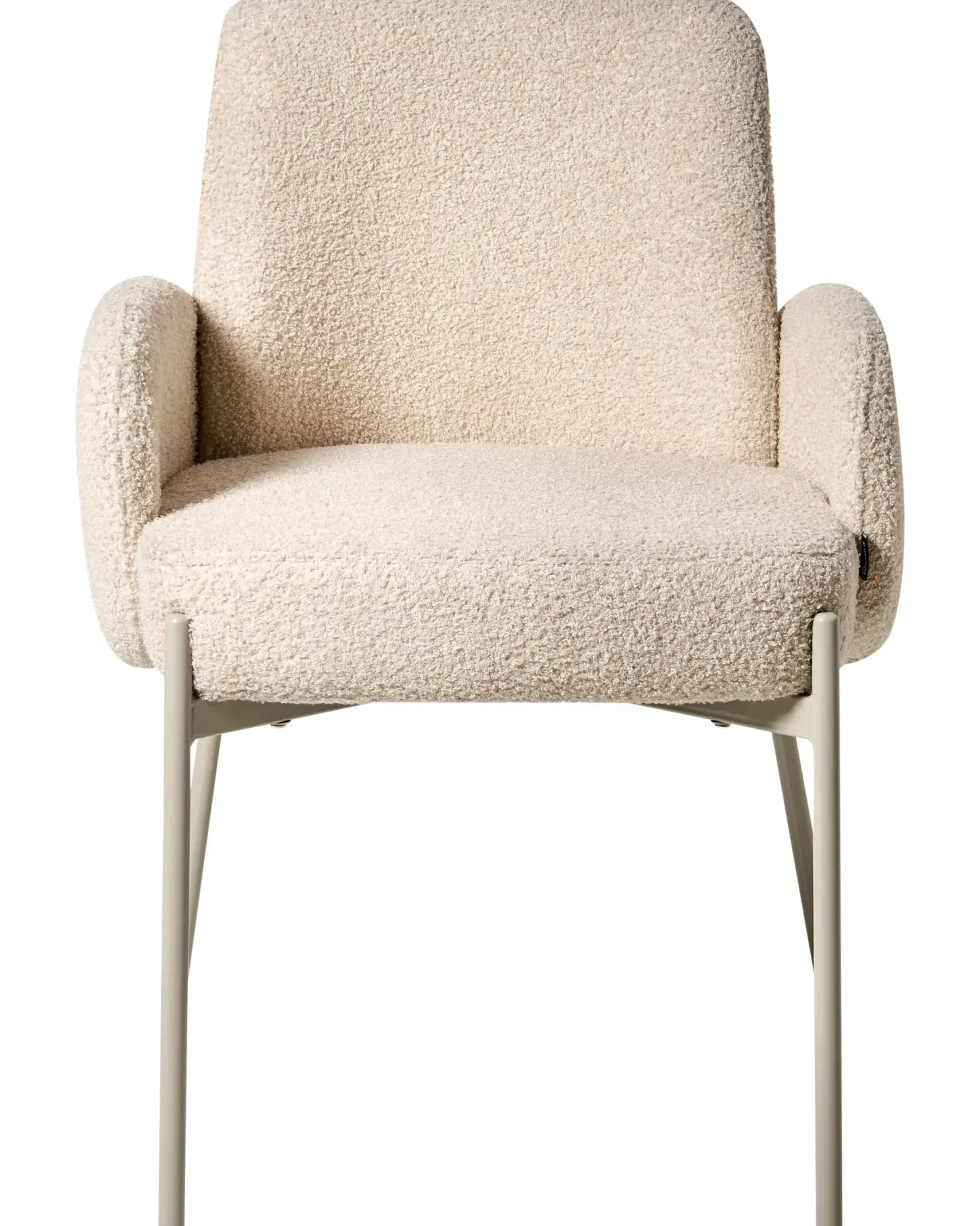 Spisebordsstol MAGEE Boucle Lys Beige