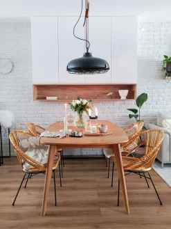 Spisebordsstol SARITA Rattan Naturlig