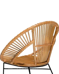 Spisebordsstol SARITA Rattan Naturlig