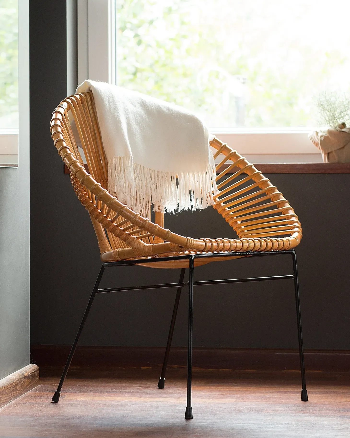Spisebordsstol SARITA Rattan Naturlig