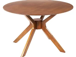Spisebord TYMIS Mørk mahogni 120 cm 120 cm