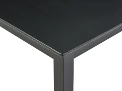 Spisebord VERITAS Sort 75 cm 75 cm Fyretræ