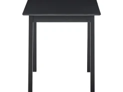 Spisebord VERITAS Sort 75 cm 75 cm Fyretræ