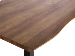Spisebord WITNEY Mørkebrun 160 cm 90 cm