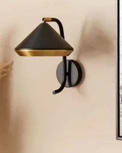 Spotlight lampe MOKVI Sort Metal Justerbar