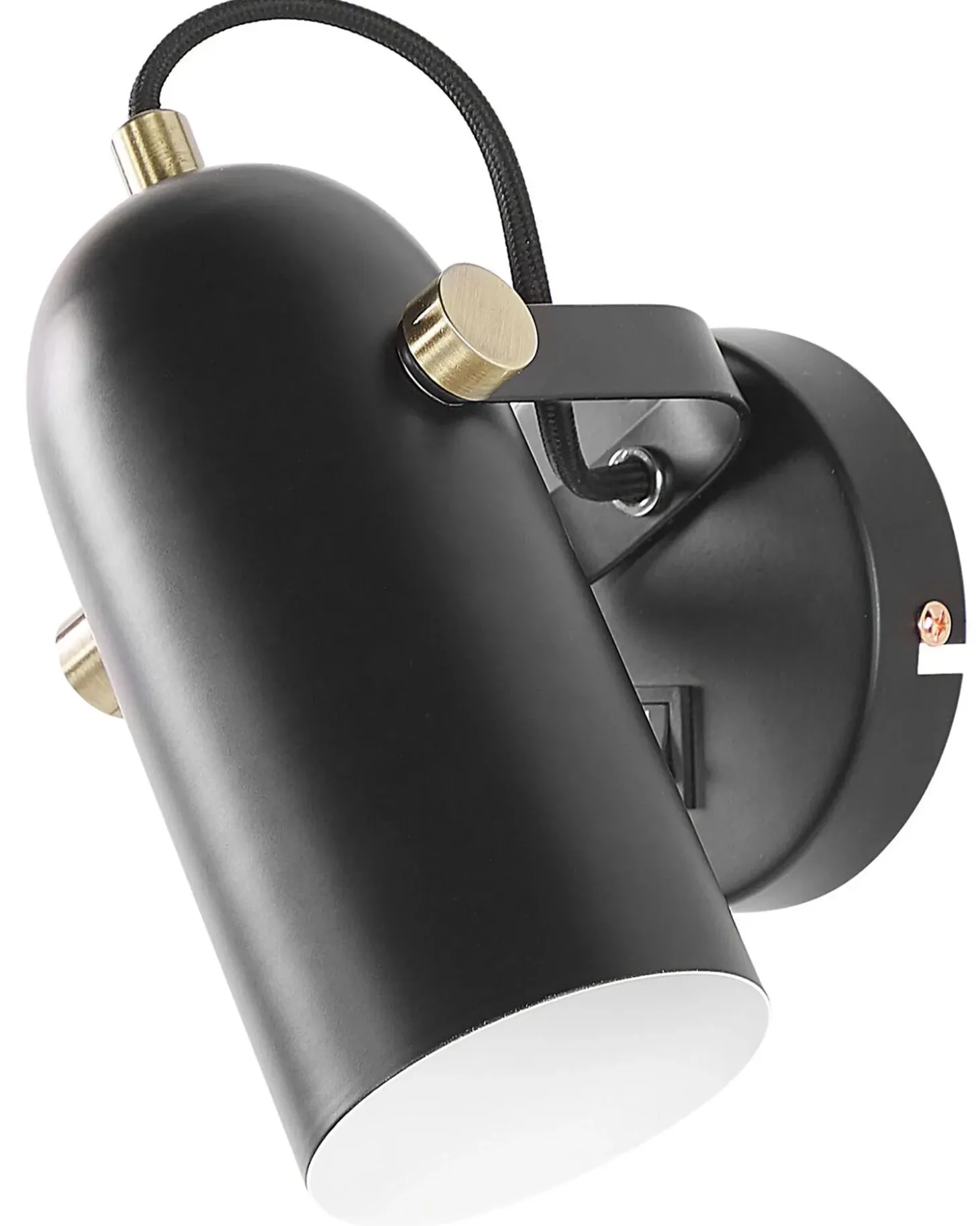 Spotlight lampe TYRIA Sort Metal Justerbar