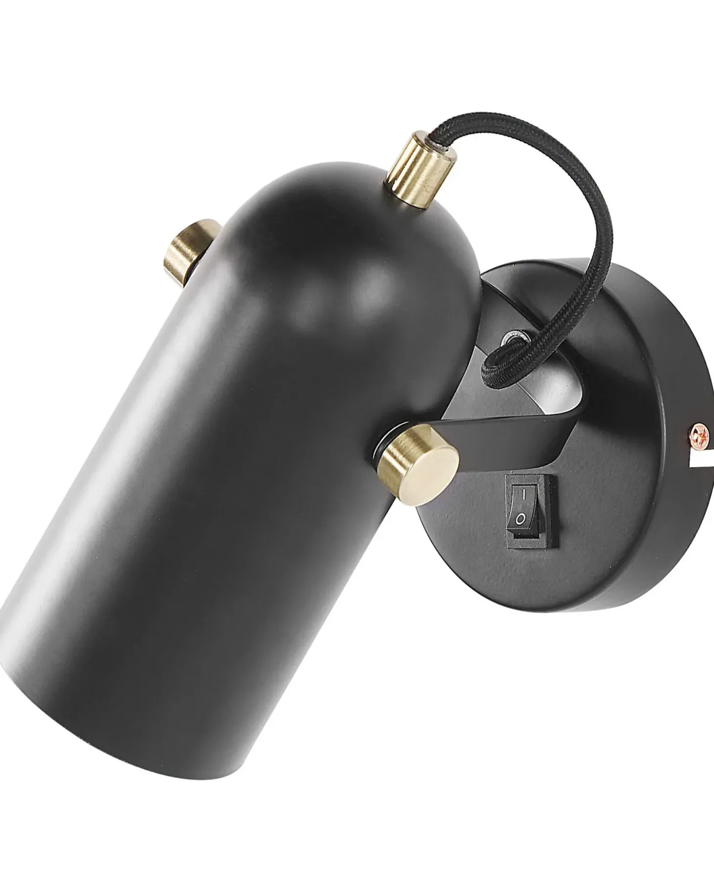 Spotlight lampe TYRIA Sort Metal Justerbar