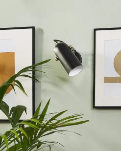 Spotlight lampe TYRIA Sort Metal Justerbar