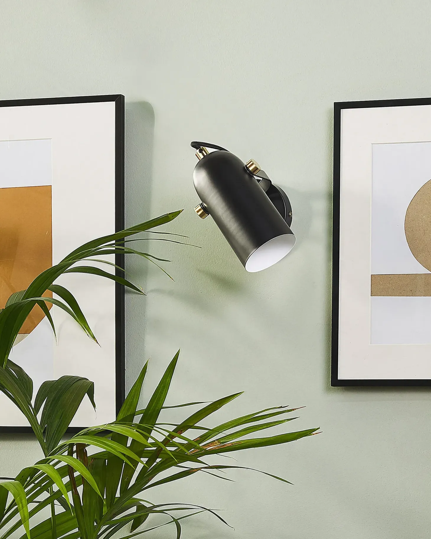 Spotlight lampe TYRIA Sort Metal Justerbar