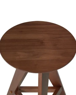 Sæt af 2 barstole AROMA Træ Brun