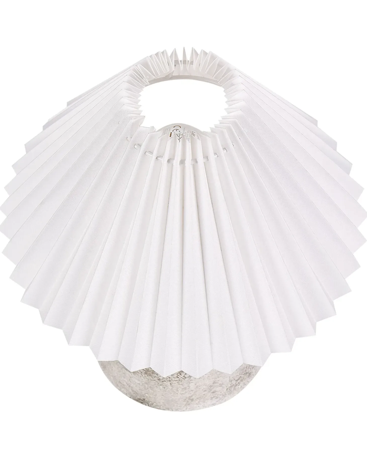 Sæt af 2 bordlamper ZEYI Keramik Hvid