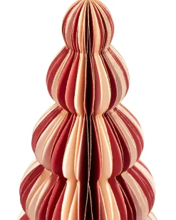 Sæt af 3 figurer DHAULAGIRI Juletræ 15/20/25 cm Rød