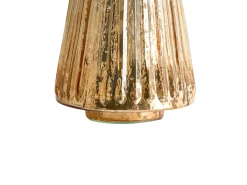Sæt af 3 figurer OYEREN Juletræ 21/29/37 cm Guld