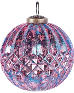 Sæt af 6 julekugler ASTRAL Glas Lyserød