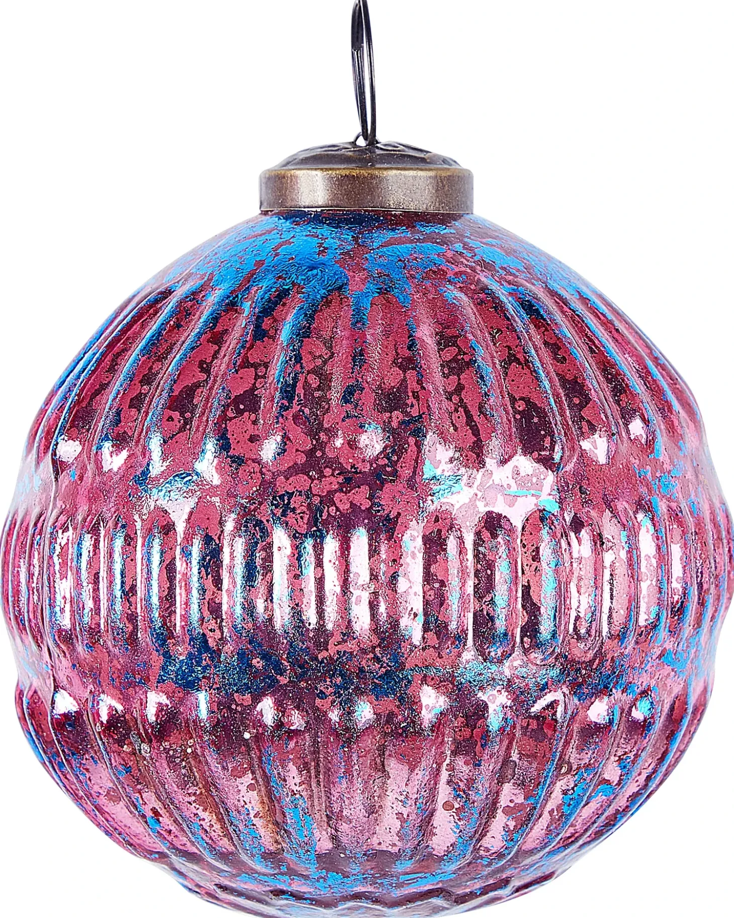 Sæt af 6 julekugler ASTRAL Glas Lyserød