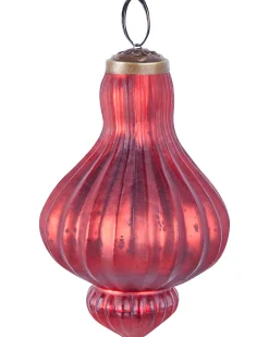 Sæt af 8 julekugler BRILLANT Glas Rød