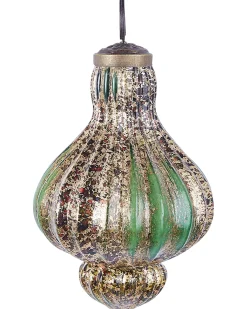 Sæt af 8 julekugler BRILLANT Glas Grøn