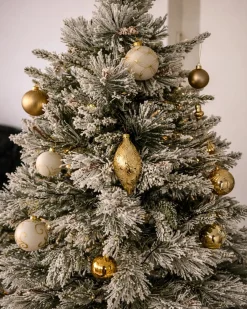 Sæt af 60 julekugler FEGEN Guld