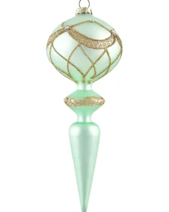 Sæt af 35 julekugler FROSTING Glas Multifarvet