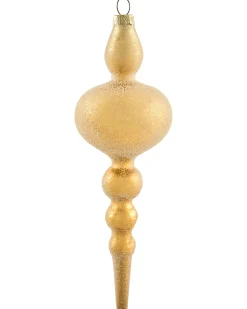 Sæt af 25 julekugler ICICLE Glas Transparent/ Guld