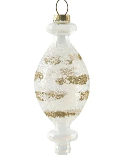 Sæt af 25 julekugler ICICLE Glas Transparent/ Guld