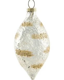 Sæt af 25 julekugler ICICLE Glas Transparent/ Guld