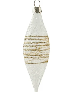 Sæt af 25 julekugler ICICLE Glas Transparent/ Guld